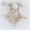 Doudou plat Lapin beige MOTS D'EN