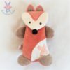 Doudou Renard Buddiezzz peluche d'activités orange NATTOU DOUKIDOU