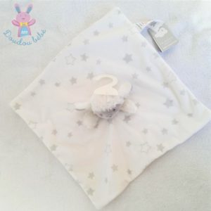 Doudou plat Mouton écru blanc gris étoiles PRIMARK