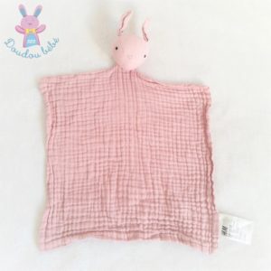 Doudou plat Lapin lange rose H&M