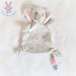 Doudou plat éléphant Dumbo gris étoiles DISNEY PRIMARK