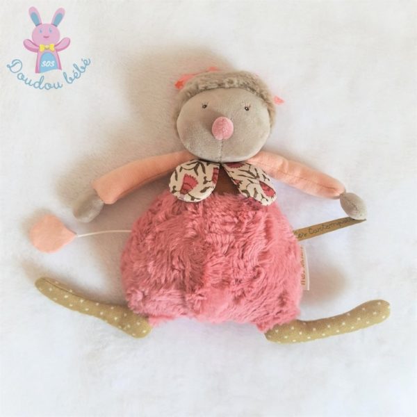 Doudou Luciole musical rose Les Tartempois MOULIN ROTY