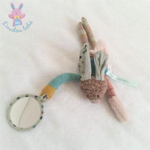 Petit doudou Lapin d’activités Le jolis trop beaux MOULIN ROTY