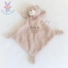 Doudou plat Ours tout doux beige crème "Born in 2021" NICOTOY C&A