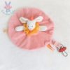 Doudou plat Lapin rose Génération Z