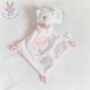 Doudou plat Chat Marie aristochats blanc rose Big dream DISNEY BABY