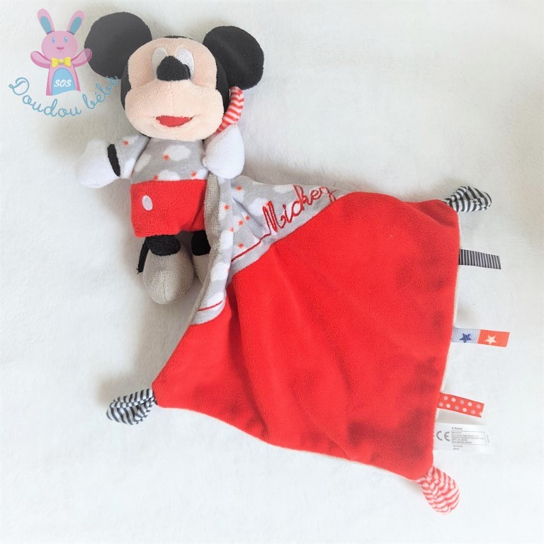 Doudou Mickey mouchoir 