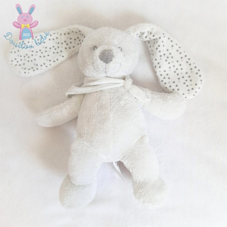 Doudou lapin 2025 blanc