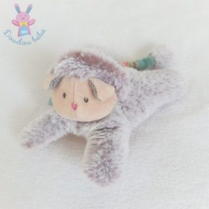 Doudou Chat les Pachats gris qui miaule MOULIN ROTY