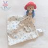 Doudou Ours Paddington bleu rouge mouchoir M&S MARKS & SPENCER