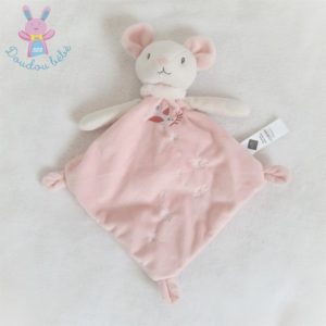 Doudou peluche pieuvre Tex Baby jouet orange saumon bébé naissance