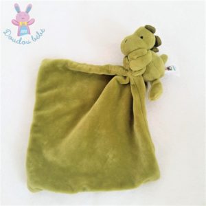 Doudou Dragon vert avec mouchoir tout doux JELLYCAT