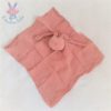 Doudou plat Lapin lange vieux rose NATTOU