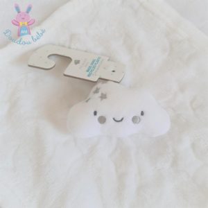 Doudou plat Nuage blanc gris étoiles PRIMARK