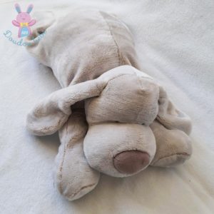 Chien naturel « J’aime mon doudou » 50 cm DOUDOU ET COMPAGNIE