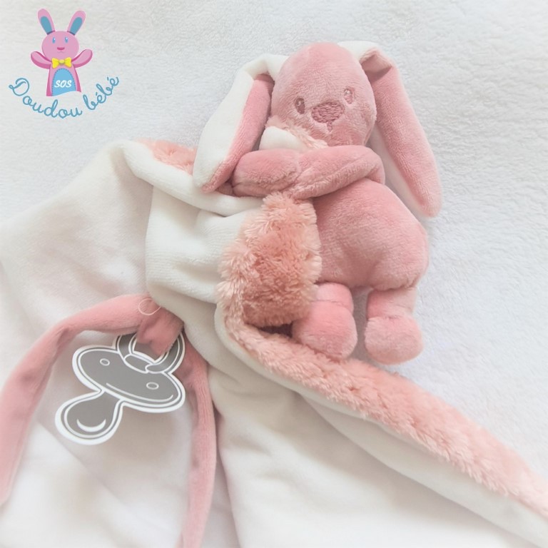 Doudou lapin rose Lapidou - Nattou