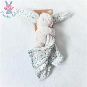 Doudou Plat Lapin Gris Jellycat Bashful Silver Bunny Soother