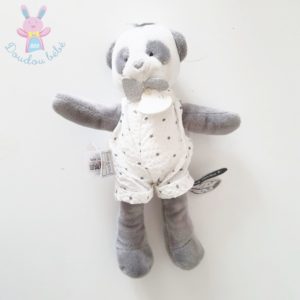 Doudou et compagnie - Attrape-rêve Peluche chat rose blanc 20 cm