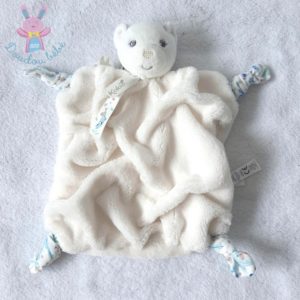 Doudou Kaloo Ours Blanc Perle Plat 