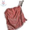 Doudou Souris Mia & Victoria couverture rose NOUKIE'S