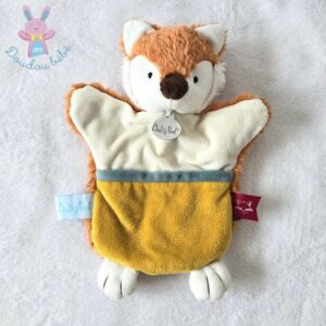 Doudou marionnette Renard « douceurs d’automne » BABY NAT