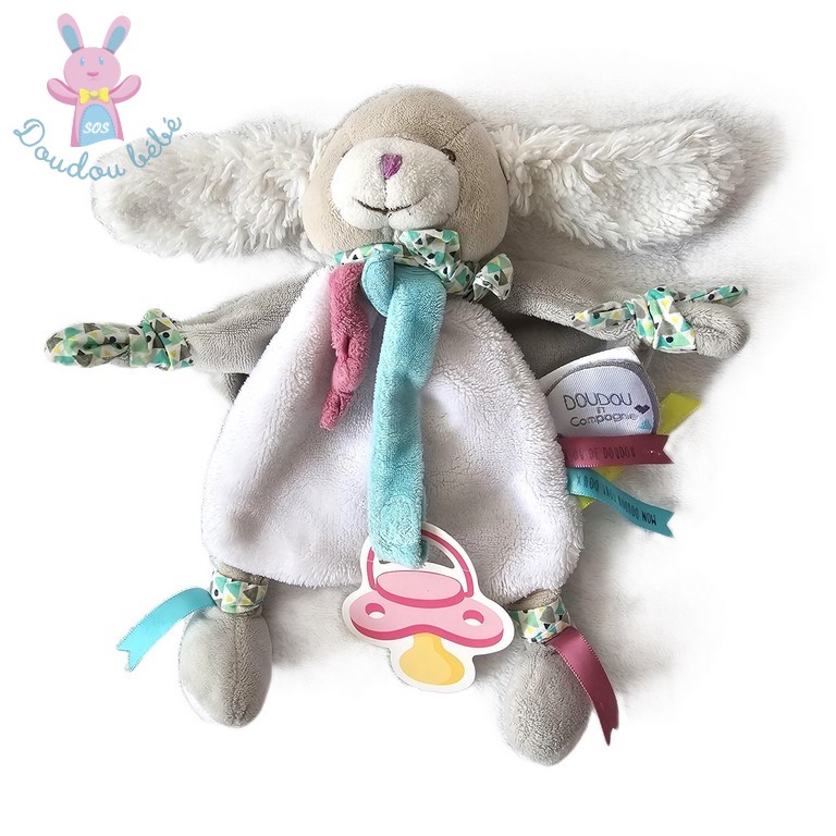 Doudou plat Chien Toopi DOUDOU ET COMPAGNIE