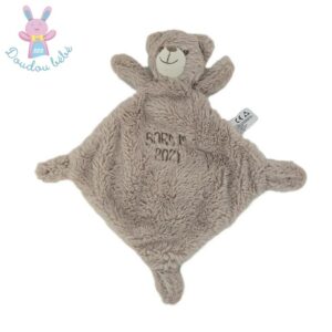 Doudou plat Ours beige « Born in 2021 » NICOTOY SIMBA C&A