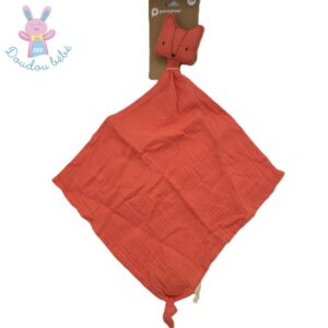 Doudou plat Renard lange orange ORCHESTRA PREMAMAN
