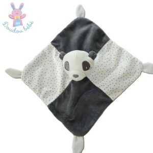 Doudou plat Panda gris blanc pois GEMO (Copie)