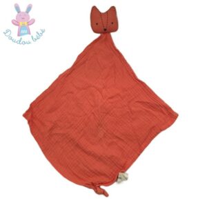 Doudou plat Renard lange orange ORCHESTRA PREMAMAN