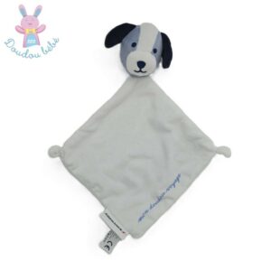 Doudou plat Chien blanc bleu + sac AIR FRANCE