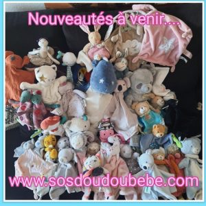 Nouveaux doudous en stock Doudou nouveautés
